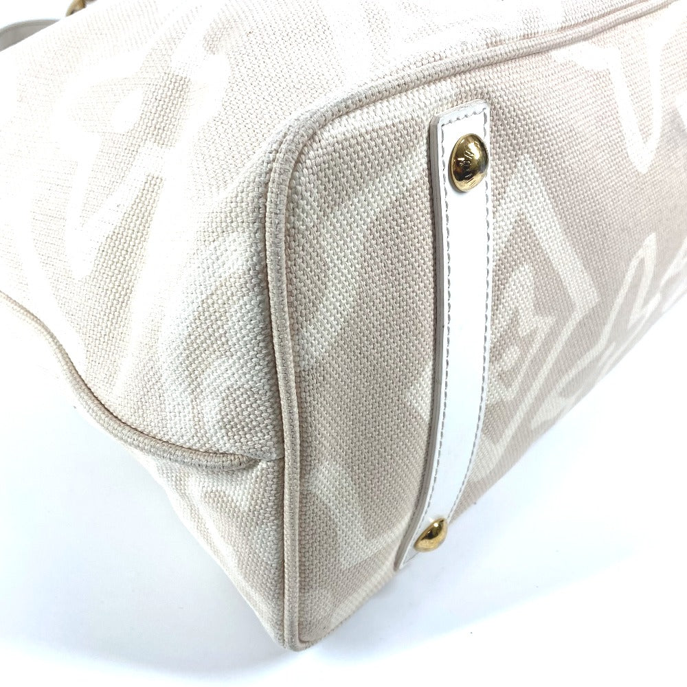 LOUIS VUITTON M95675 クルーズライン タイシエンヌGM カバン ショルダーバッグ 肩掛け ルーズライン トートバッグ レザー/キャンバス レディース サーブル ベージュ系