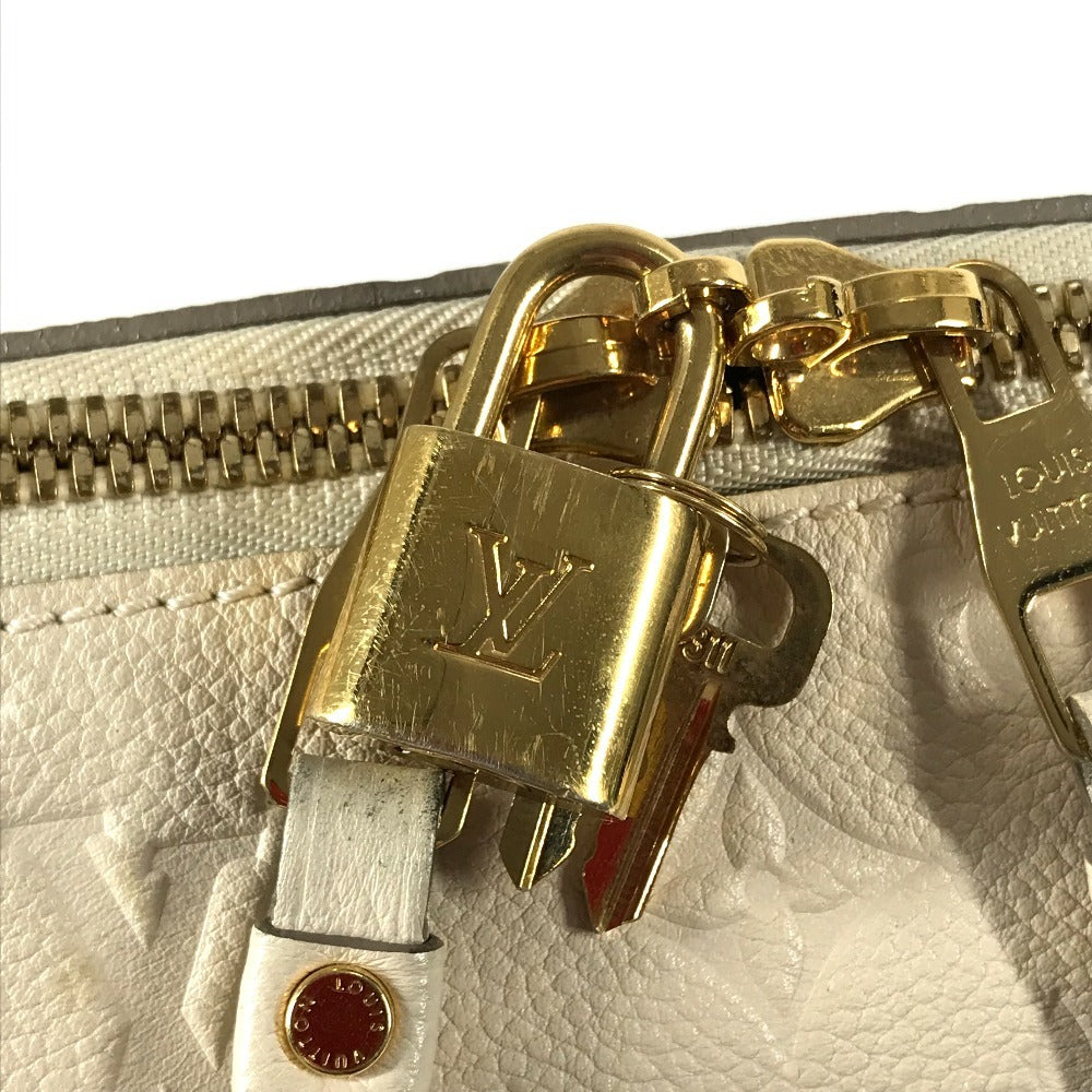 LOUIS VUITTON M93411 モノグラムアンプラント ルミニューズPM カバン トートバッグ 肩掛け ショルダーバッグ モノグラムアンプラントレザー ユニセックス ネージュ ホワイト