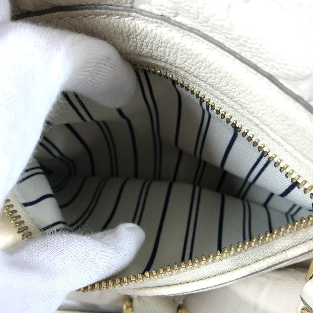 LOUIS VUITTON M93411 モノグラムアンプラント ルミニューズPM カバン トートバッグ 肩掛け ショルダーバッグ モノグラムアンプラントレザー ユニセックス ネージュ ホワイト