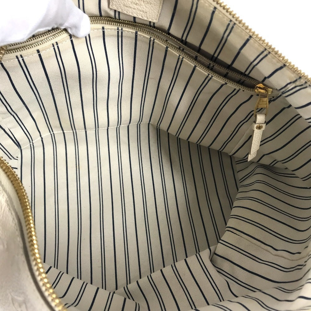 LOUIS VUITTON M93411 モノグラムアンプラント ルミニューズPM カバン トートバッグ 肩掛け ショルダーバッグ モノグラムアンプラントレザー ユニセックス ネージュ ホワイト