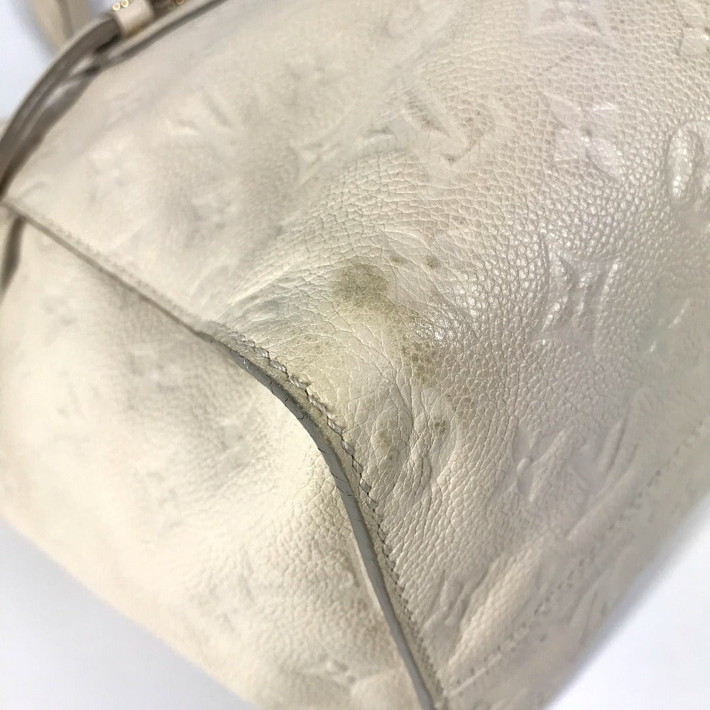 LOUIS VUITTON M93411 モノグラムアンプラント ルミニューズPM カバン トートバッグ 肩掛け ショルダーバッグ モノグラムアンプラントレザー ユニセックス ネージュ ホワイト