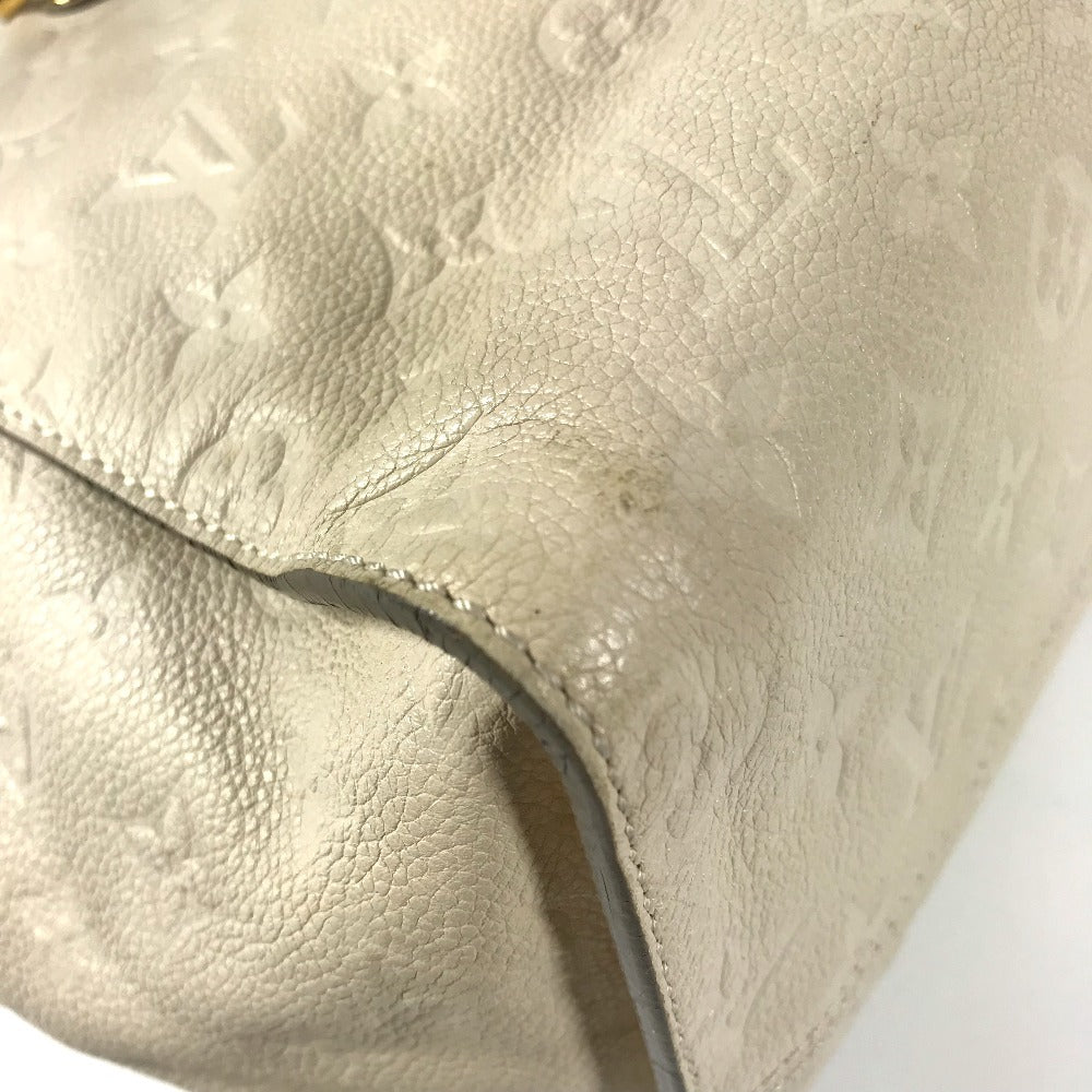 LOUIS VUITTON M93411 モノグラムアンプラント ルミニューズPM カバン トートバッグ 肩掛け ショルダーバッグ モノグラムアンプラントレザー ユニセックス ネージュ ホワイト