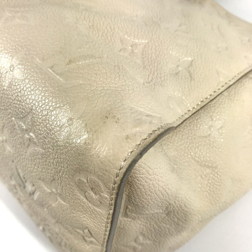 LOUIS VUITTON M93411 モノグラムアンプラント ルミニューズPM カバン トートバッグ 肩掛け ショルダーバッグ モノグラムアンプラントレザー ユニセックス ネージュ ホワイト