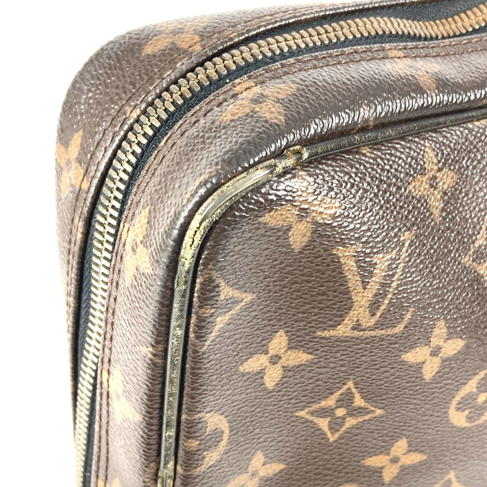 LOUIS VUITTON M40225 モノグラムマカサー ポルトドキュマン・ヴォワヤージュ PDV カバン トートバッグ ビジネスバッグ モノグラムマカサーキャンバス メンズ ブラウン