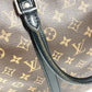 LOUIS VUITTON M40225 モノグラムマカサー ポルトドキュマン・ヴォワヤージュ PDV カバン トートバッグ ビジネスバッグ モノグラムマカサーキャンバス メンズ ブラウン