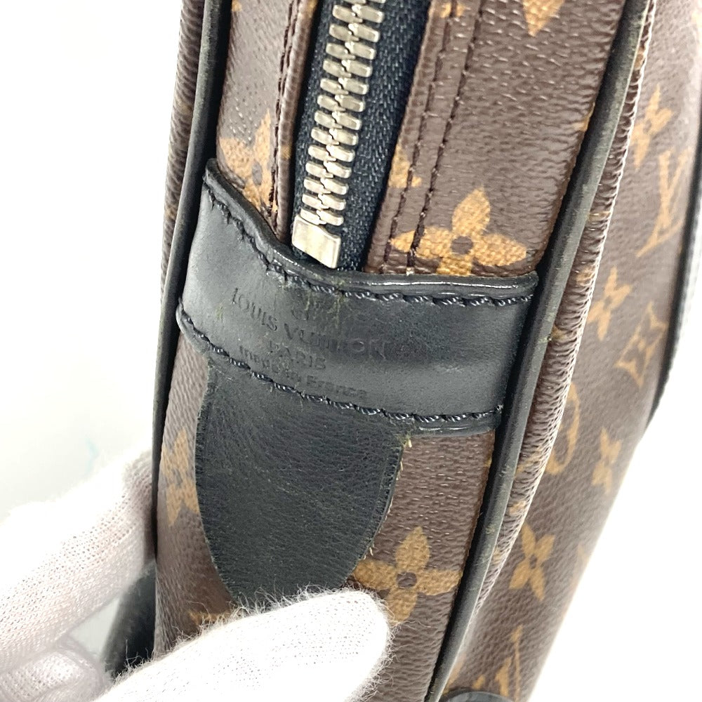 LOUIS VUITTON M40225 モノグラムマカサー ポルトドキュマン・ヴォワヤージュ PDV カバン トートバッグ ビジネスバッグ モノグラムマカサーキャンバス メンズ ブラウン