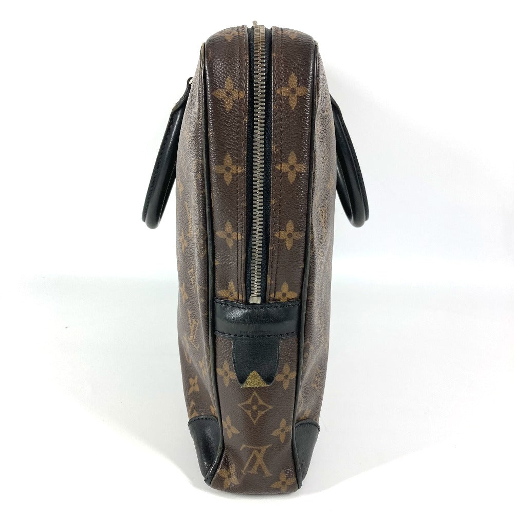 LOUIS VUITTON M40225 モノグラムマカサー ポルトドキュマン・ヴォワヤージュ PDV カバン トートバッグ ビジネスバッグ モノグラムマカサーキャンバス メンズ ブラウン