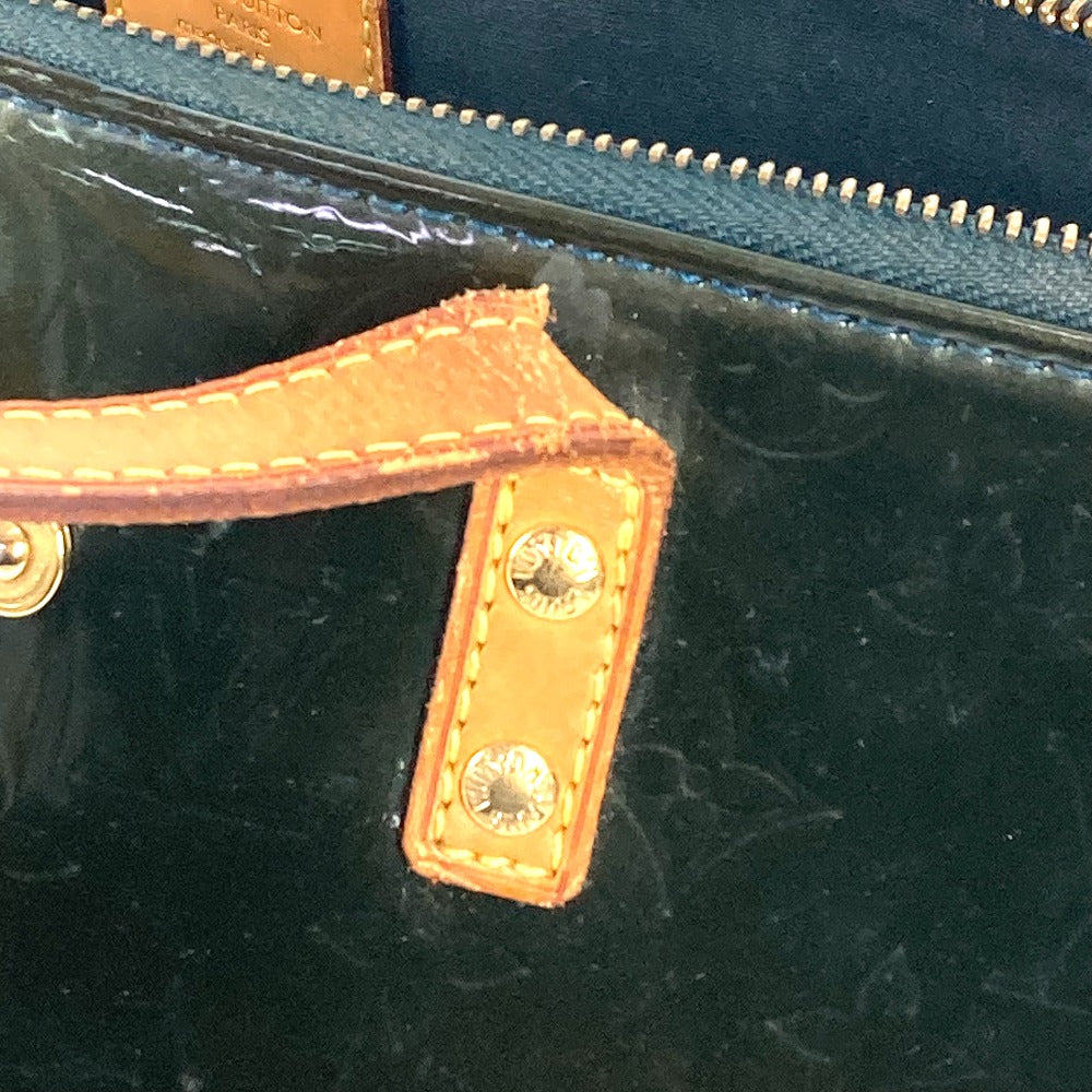 LOUIS VUITTON M93673 モノグラムヴェルニ ベルヴューGM カバン 肩掛け トートバッグ ショルダーバッグ モノグラムヴェルニキャンバス レディース ブルーニュイ グリーン
