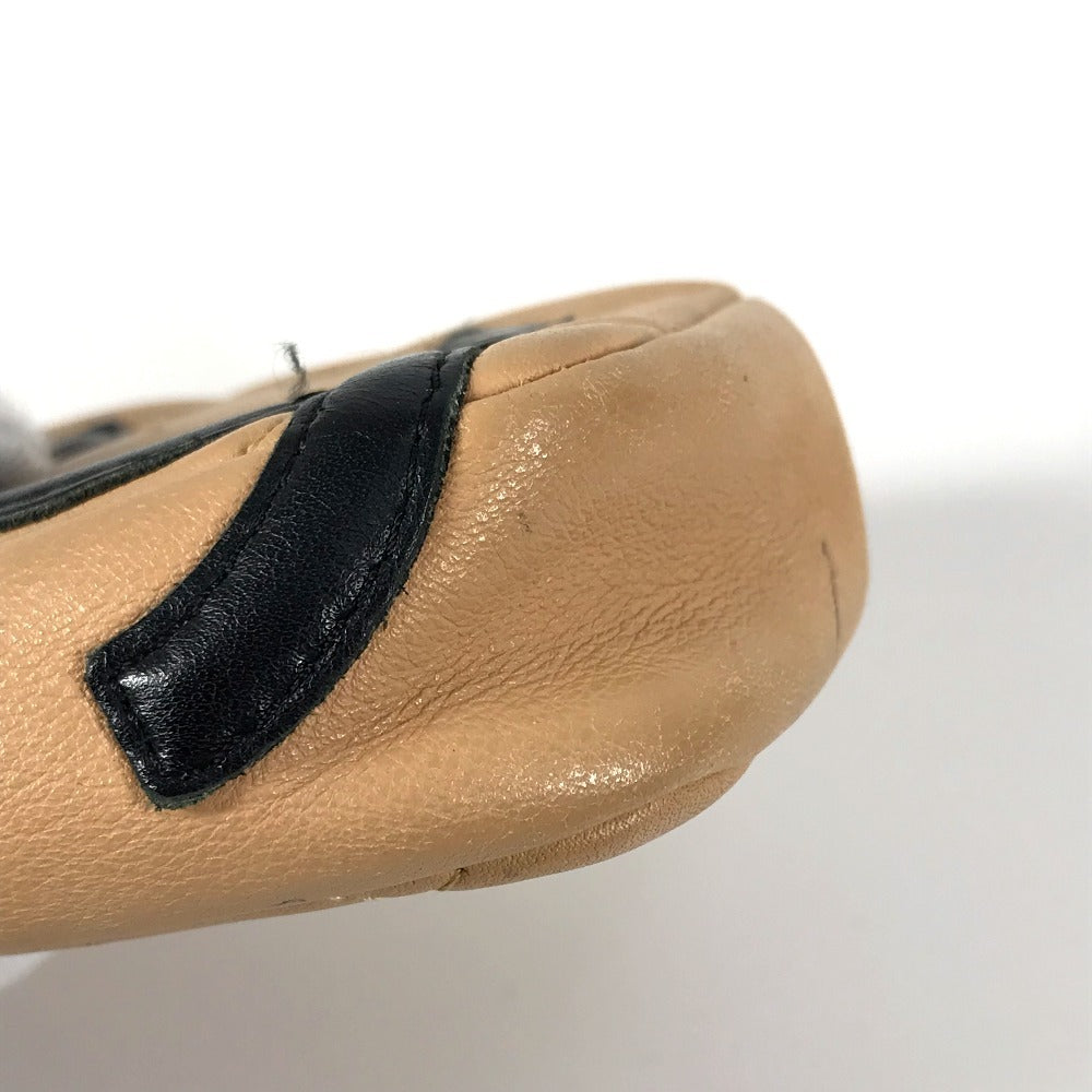 CHANEL A26732 カンボンライン CC ココマーク ロゴ タバコケース ポーチ シガレットケース レザー ユニセックス ベージュ