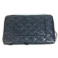 CHANEL A26710 カンボンライン トラベルケース CC ココマーク ラウンドファスナー 長財布 レザー レディース ブラック
