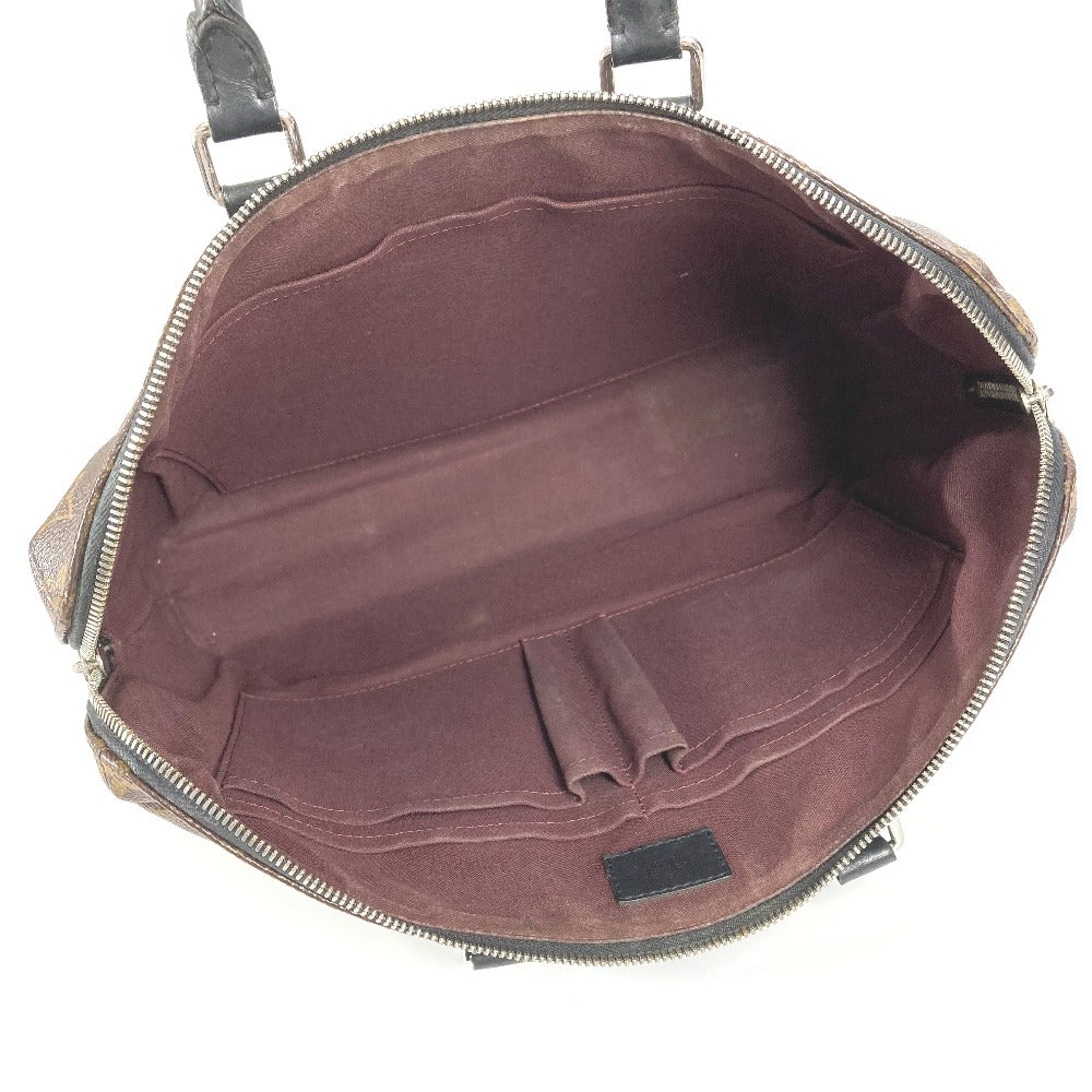 LOUIS VUITTON M40868 モノグラムマカサー ポルトドキュマン ジュール PDJ ビジネスバッグ カバン ハンドバッグ モノグラムマカサーキャンバス メンズ ブラウン