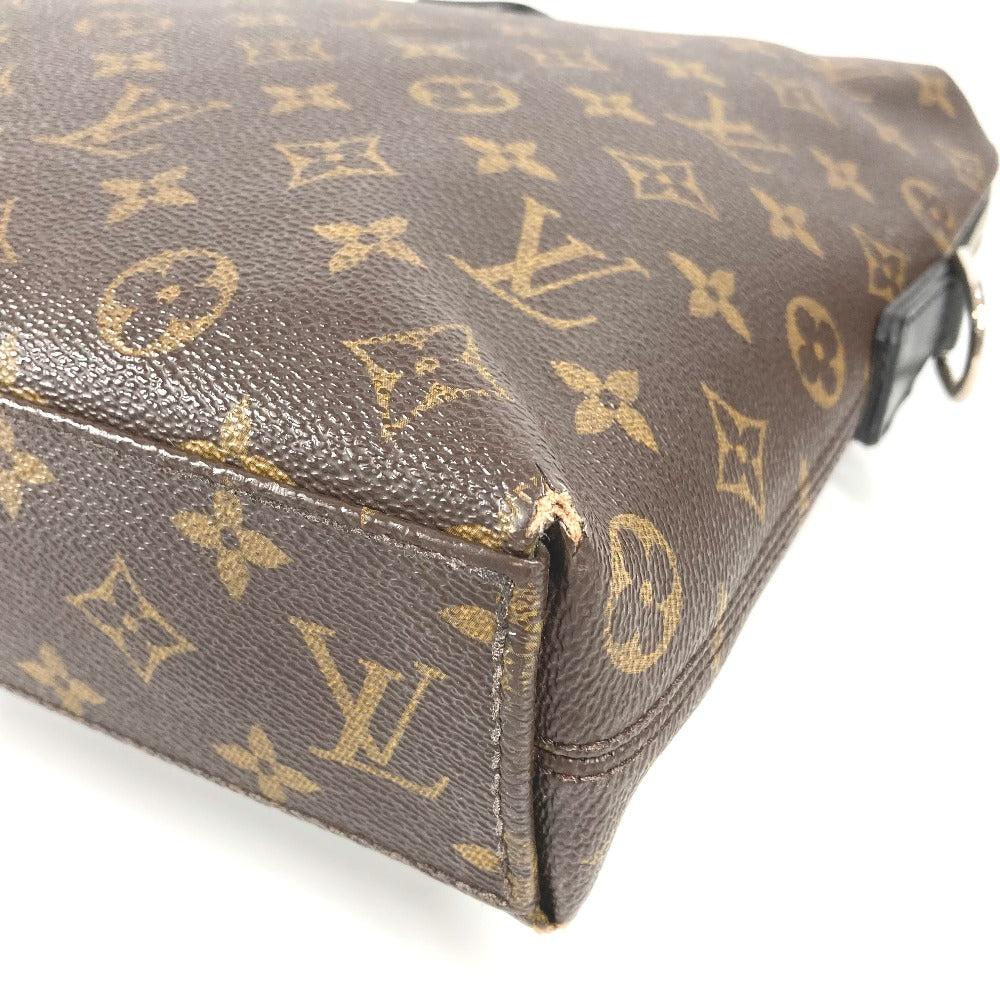 LOUIS VUITTON M40868 モノグラムマカサー ポルトドキュマン ジュール PDJ ビジネスバッグ カバン ハンドバッグ モノグラムマカサーキャンバス メンズ ブラウン