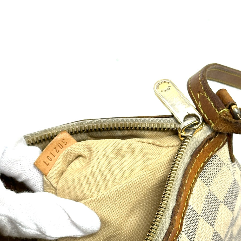 LOUIS VUITTON N41113 ダミエアズール シラクーサPM カバン 斜め掛け ショルダーバッグ ダミエアズールキャンバス レディース ホワイト