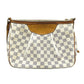 LOUIS VUITTON N41113 ダミエアズール シラクーサPM カバン 斜め掛け ショルダーバッグ ダミエアズールキャンバス レディース ホワイト