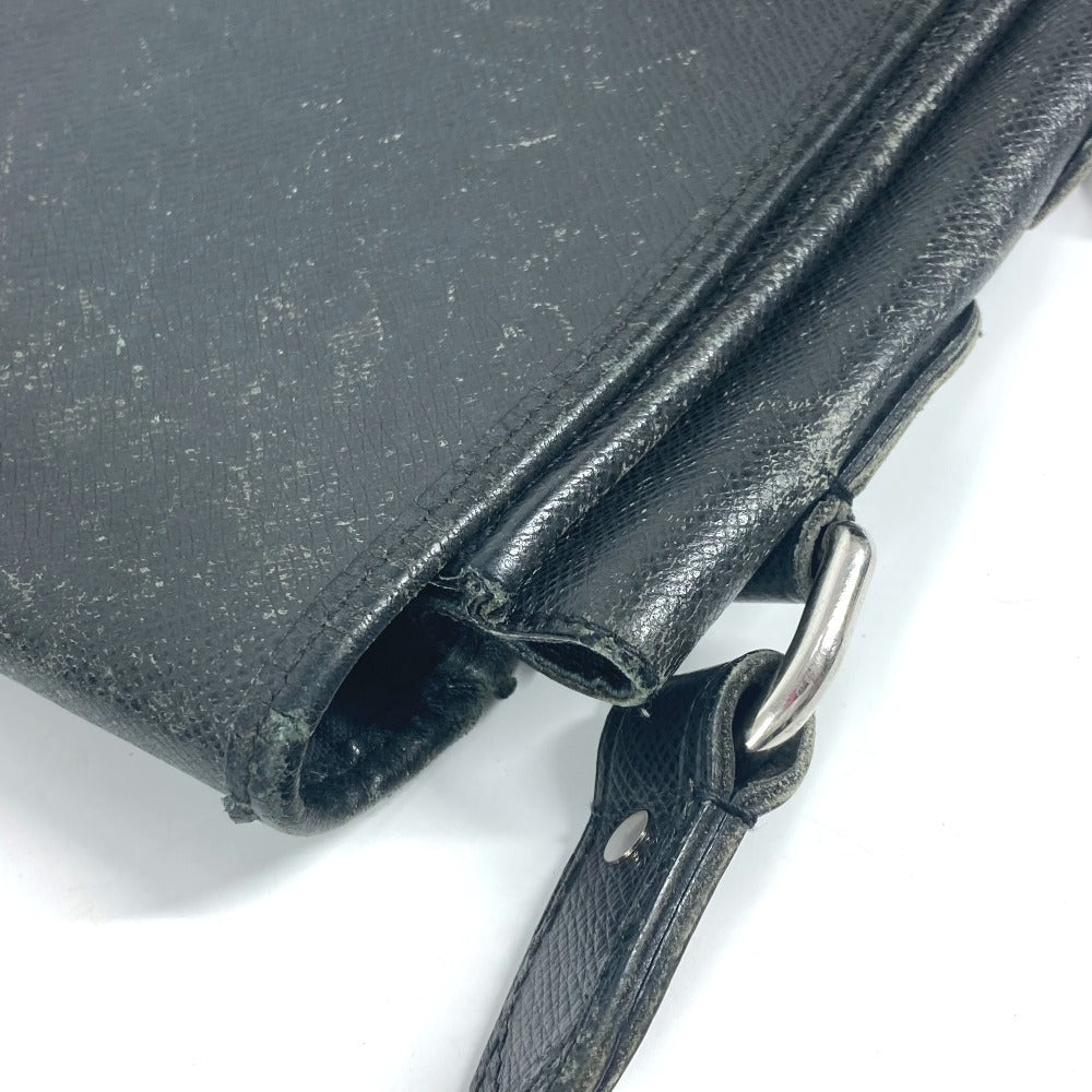 LOUIS VUITTON M32482 タイガ アンドレイ カバン 斜め掛け フラップ ショルダーバッグ タイガレザー ユニセックス アルドワーズ ブラック