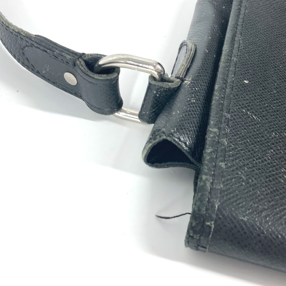 LOUIS VUITTON M32482 タイガ アンドレイ カバン 斜め掛け フラップ ショルダーバッグ タイガレザー ユニセックス アルドワーズ ブラック