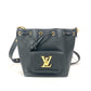 LOUIS VUITTON M57687 ロックミーバケットNV 巾着 2WAYバッグ ハンドバッグ 斜め掛け ショルダーバッグ レザー レディース ノワール ブラック