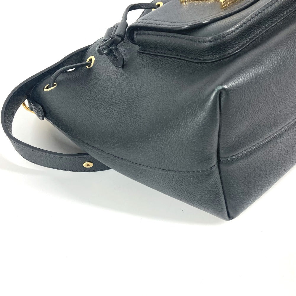 LOUIS VUITTON M57687 ロックミーバケットNV 巾着 2WAYバッグ ハンドバッグ 斜め掛け ショルダーバッグ レザー レディース ノワール ブラック