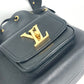 LOUIS VUITTON M57687 ロックミーバケットNV 巾着 2WAYバッグ ハンドバッグ 斜め掛け ショルダーバッグ レザー レディース ノワール ブラック