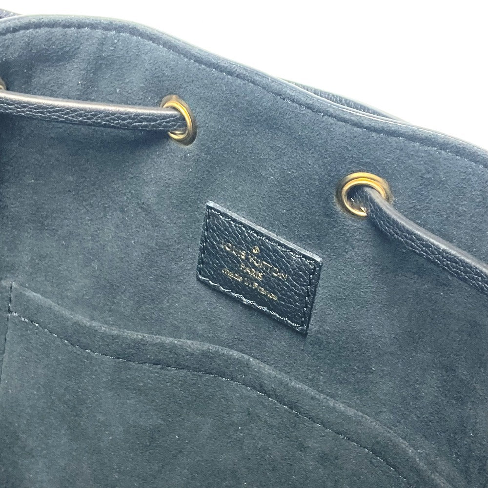 LOUIS VUITTON M57687 ロックミーバケットNV 巾着 2WAYバッグ ハンドバッグ 斜め掛け ショルダーバッグ レザー レディース ノワール ブラック
