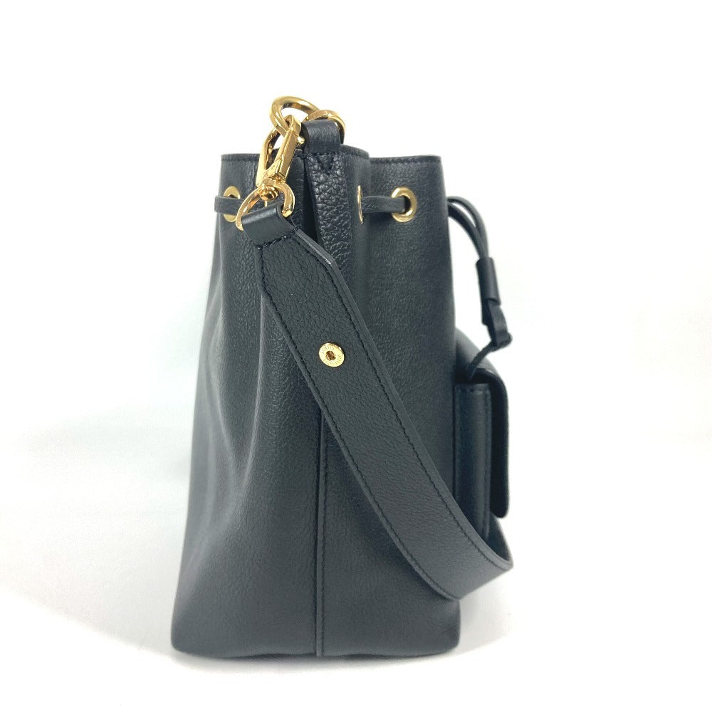 LOUIS VUITTON M57687 ロックミーバケットNV 巾着 2WAYバッグ ハンドバッグ 斜め掛け ショルダーバッグ レザー レディース ノワール ブラック