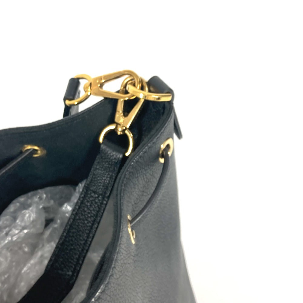 LOUIS VUITTON M57687 ロックミーバケットNV 巾着 2WAYバッグ ハンドバッグ 斜め掛け ショルダーバッグ レザー レディース ノワール ブラック