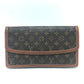 LOUIS VUITTON M51810 モノグラム ポシェットダムGM バック カバン ポーチ セカンドバッグ クラッチバッグ モノグラムキャンバス レディース ブラウン