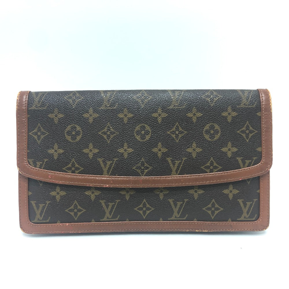 LOUIS VUITTON M51810 モノグラム ポシェットダムGM バック カバン ポーチ セカンドバッグ クラッチバッグ モノグラムキャンバス レディース ブラウン