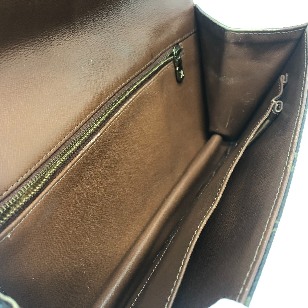 LOUIS VUITTON M51810 モノグラム ポシェットダムGM バック カバン ポーチ セカンドバッグ クラッチバッグ モノグラムキャンバス レディース ブラウン