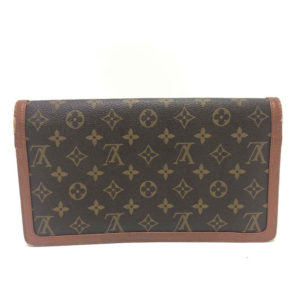 LOUIS VUITTON M51810 モノグラム ポシェットダムGM バック カバン ポーチ セカンドバッグ クラッチバッグ モノグラムキャンバス レディース ブラウン