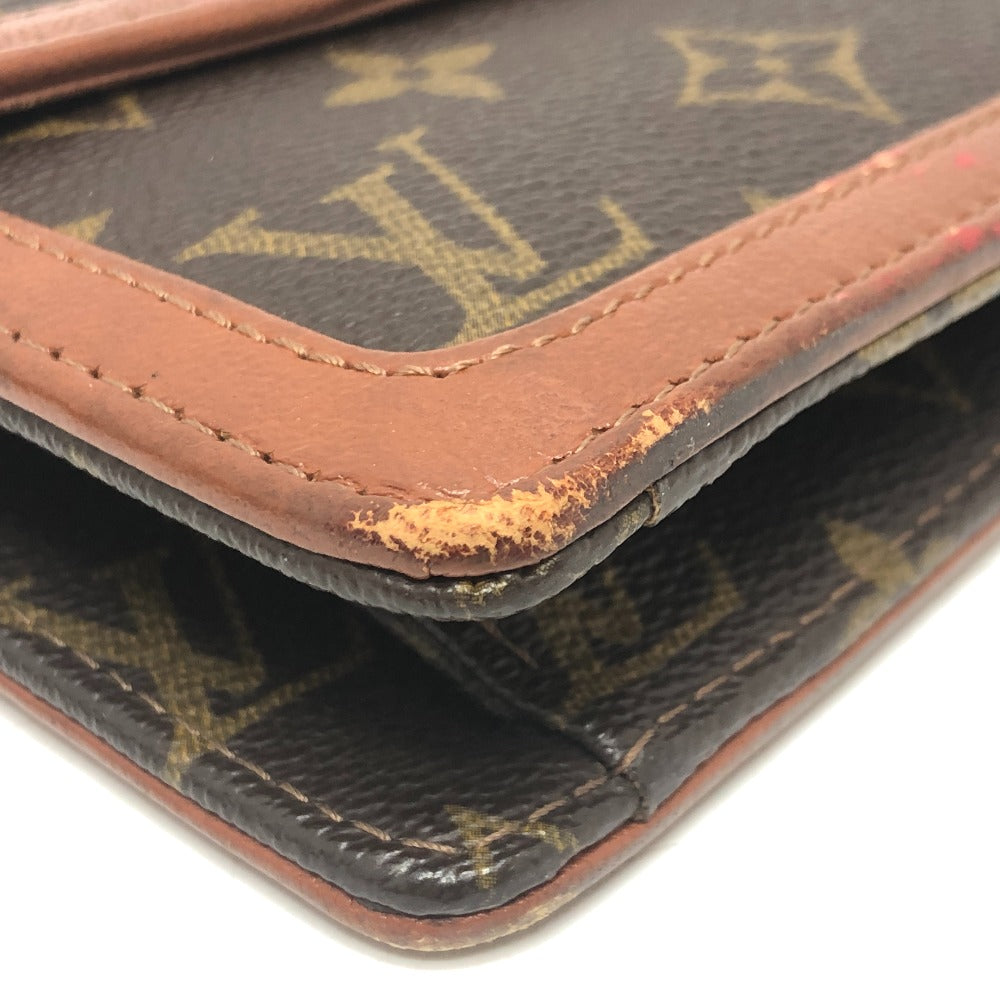 LOUIS VUITTON M51810 モノグラム ポシェットダムGM バック カバン ポーチ セカンドバッグ クラッチバッグ モノグラムキャンバス レディース ブラウン