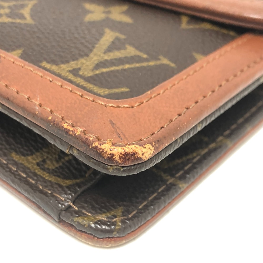 LOUIS VUITTON M51810 モノグラム ポシェットダムGM バック カバン ポーチ セカンドバッグ クラッチバッグ モノグラムキャンバス レディース ブラウン