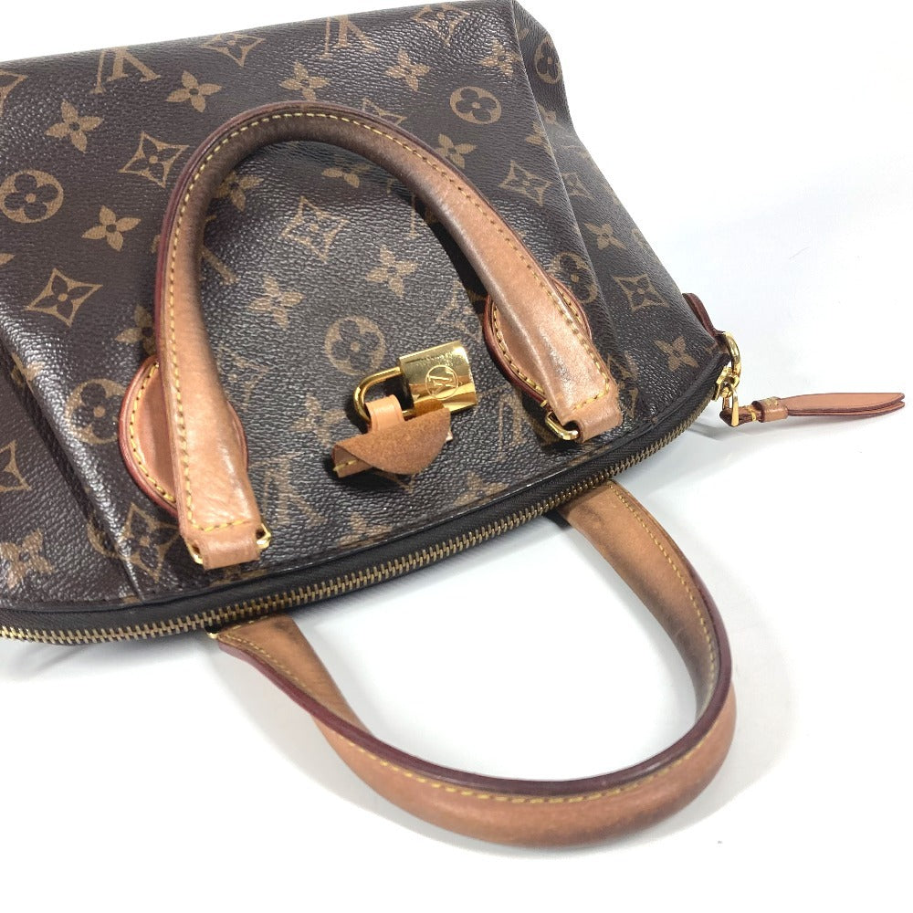 LOUIS VUITTON M44543 モノグラム リボリー PM カバン トートバッグ バッグ ハンドバッグ モノグラムキャンバス レディース ブラウン