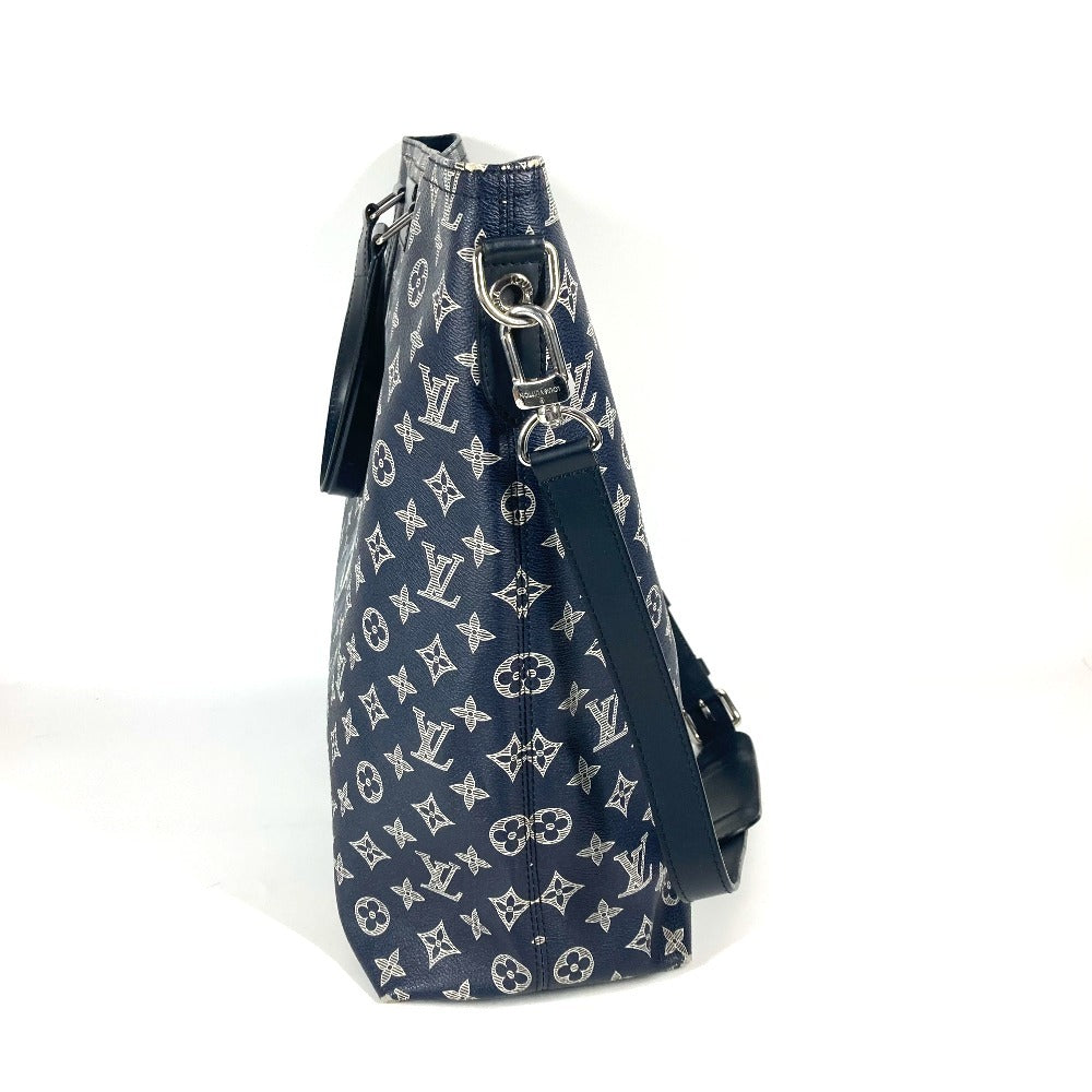 LOUIS VUITTON M54127 モノグラムサバンナ ジェイク アンド ディノス チャップマン 2WAYバッグ ショルダーバッグ 斜め掛け トートバッグ モノグラムサバンナキャンバス ユニセックス アンクル ネイビー