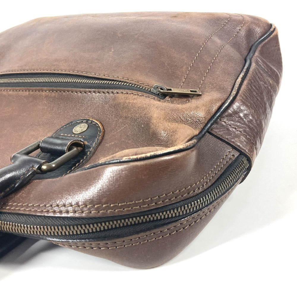 LOUIS VUITTON M92532 Utah Yulong Handbag, Tote Bag, Briefcase, Business Bag, Utah Leather, Men's, Brown
