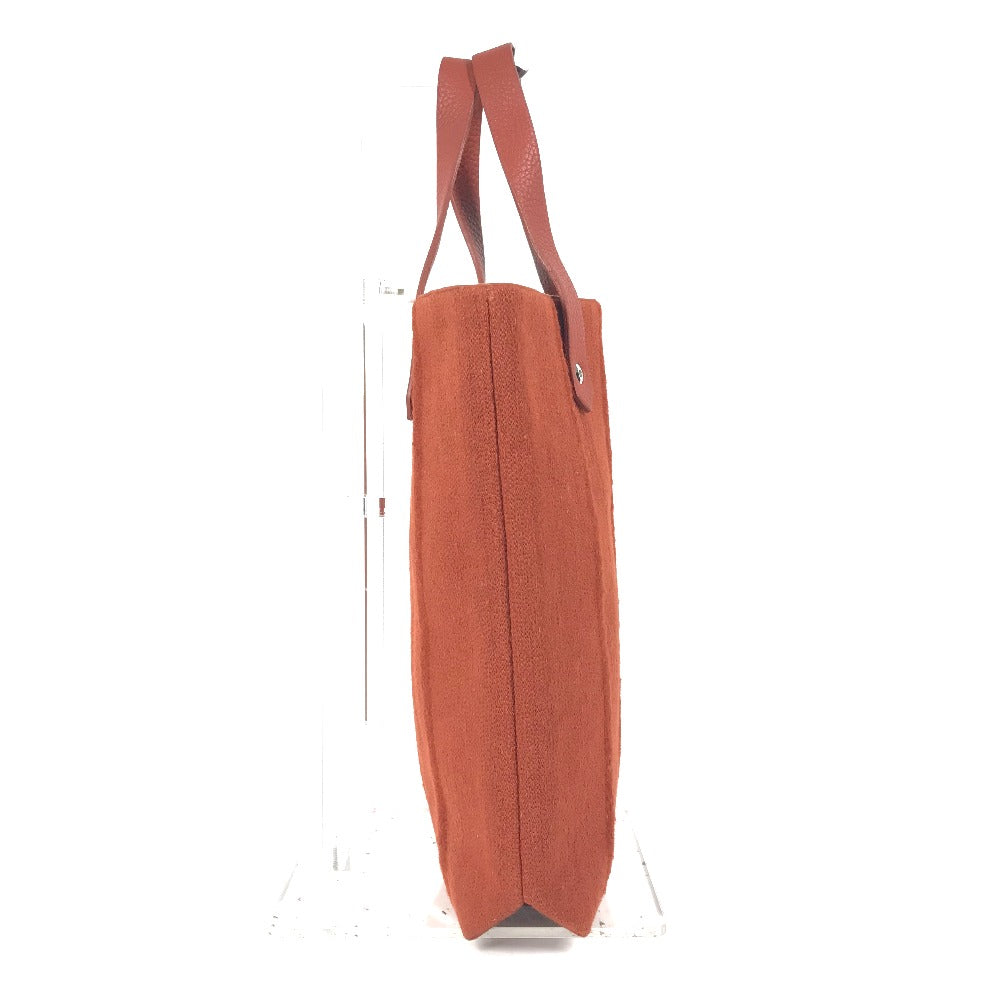HERMES アメダバ PM カバン トートバッグ ミニバッグ ミニトート 手提げ バッグ ハンドバッグ ウール レディース オレンジ