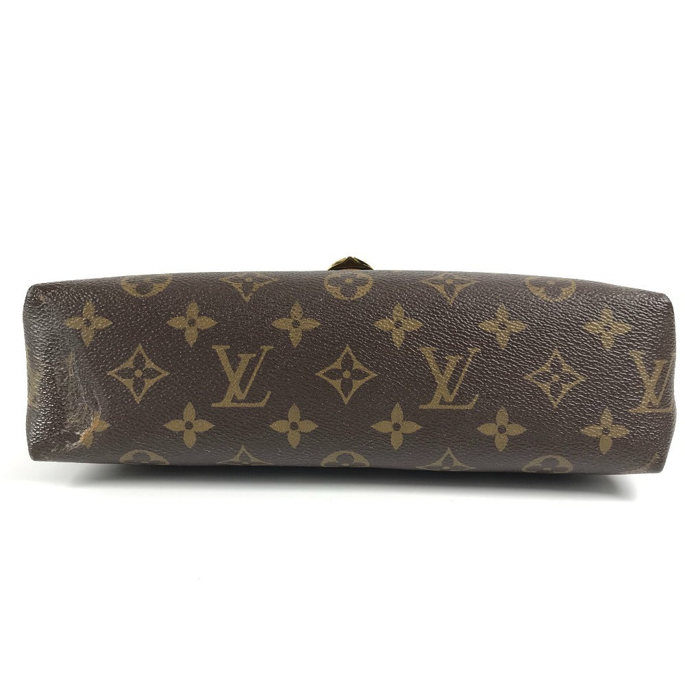 LOUIS VUITTON M43713 モノグラム サンプラシード カバン 斜め掛け チェーンバッグ ポシェット フラップ ショルダーバッグ モノグラムキャンバス レディース ブラウン