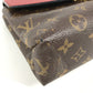 LOUIS VUITTON M43713 モノグラム サンプラシード カバン 斜め掛け チェーンバッグ ポシェット フラップ ショルダーバッグ モノグラムキャンバス レディース ブラウン