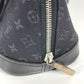 LOUIS VUITTON M92146 モノグラムサテン リトルアルマ カバン ミニバッグ ポーチ ハンドバッグ サテン/レザー レディース ノワール ブラック