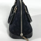 LOUIS VUITTON M92146 モノグラムサテン リトルアルマ カバン ミニバッグ ポーチ ハンドバッグ サテン/レザー レディース ノワール ブラック