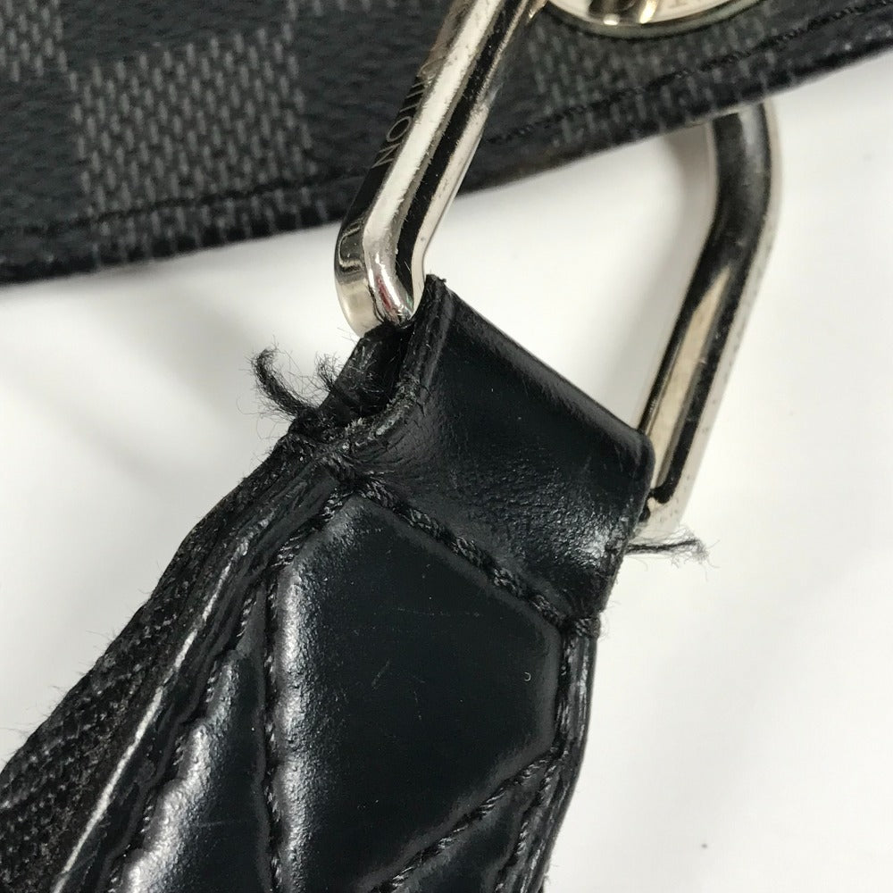 LOUIS VUITTON N41656 ダミエグラフィット ハンター カバン 斜め掛け ショルダーバッグ ダミエグラフィットキャンバス ユニセックス ブラック