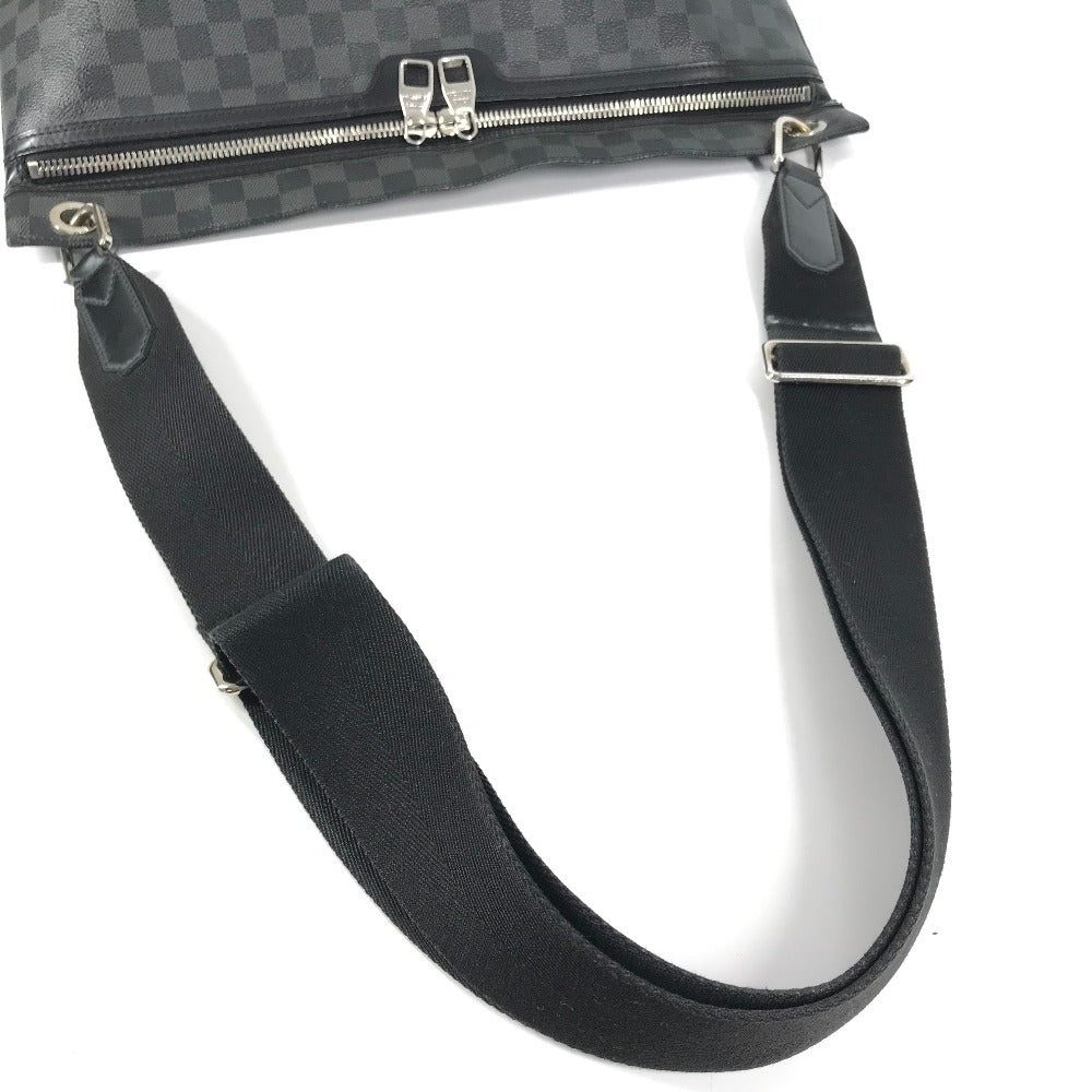 LOUIS VUITTON N41656 ダミエグラフィット ハンター カバン 斜め掛け ショルダーバッグ ダミエグラフィットキャンバス ユニセックス ブラック