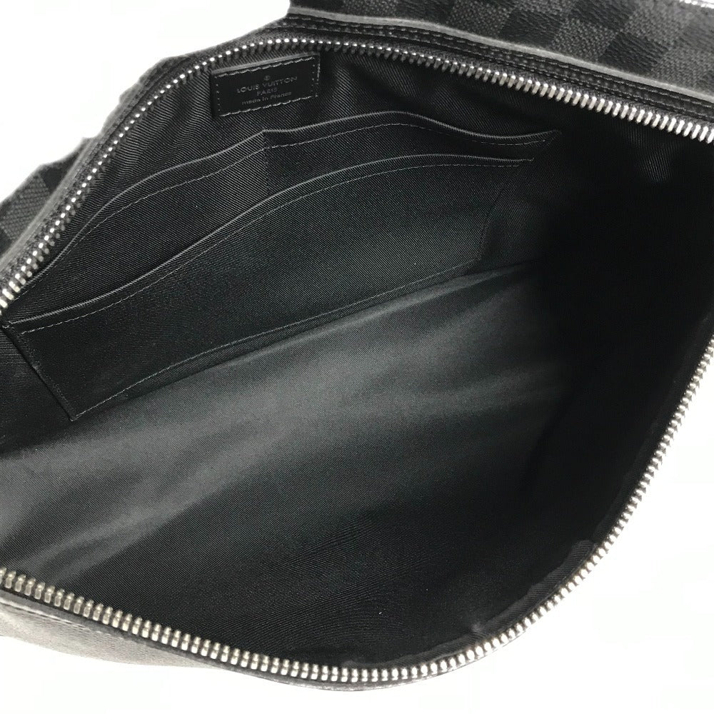 LOUIS VUITTON N41656 ダミエグラフィット ハンター カバン 斜め掛け ショルダーバッグ ダミエグラフィットキャンバス ユニセックス ブラック