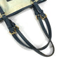 LOUIS VUITTON M93769 Ior Cabas PM Escale Shoulder Tote Bag, Canvas, Women's, Blue