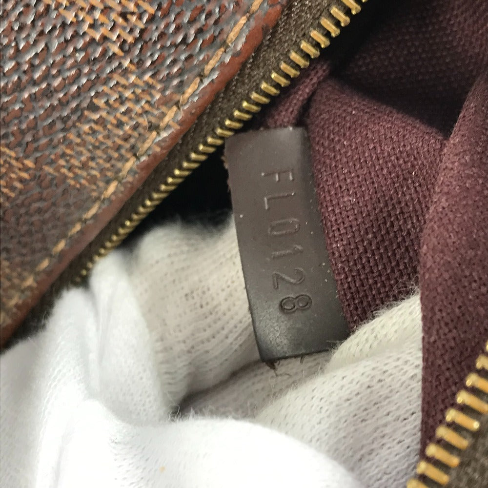 LOUIS VUITTON N41012 ダミエ イエナPM トートバッグ カバン 肩掛け ショルダーバッグ ダミエキャンバス レディース エベヌ ブラウン