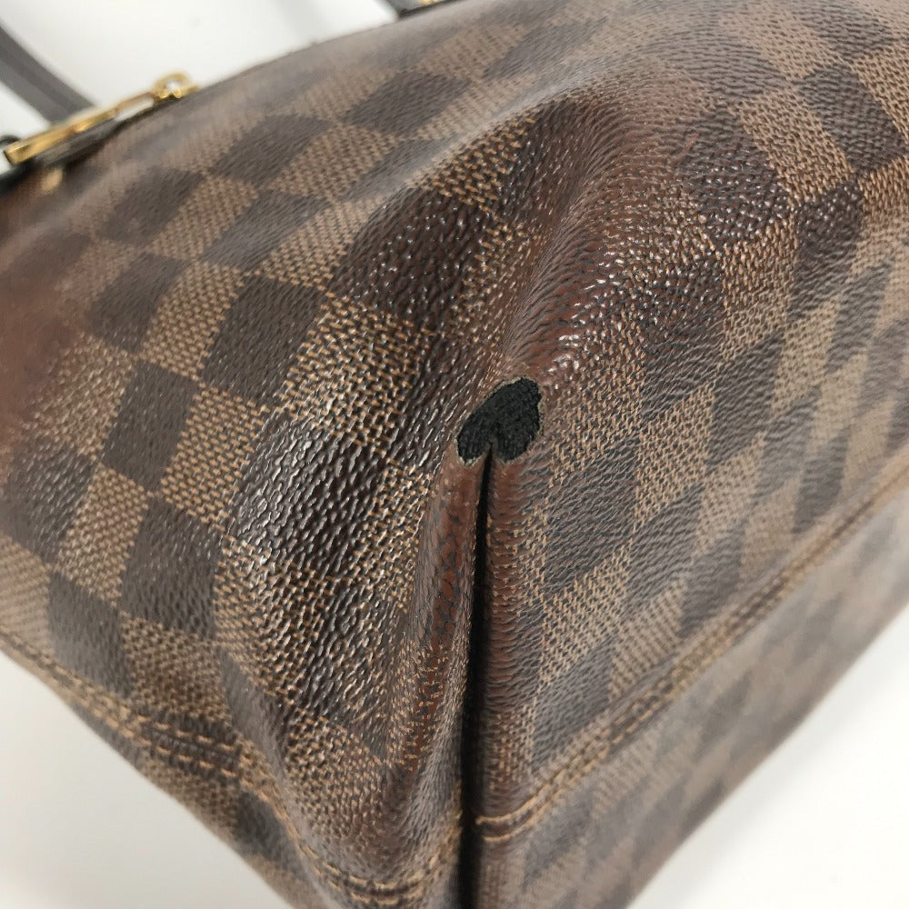 LOUIS VUITTON N41012 ダミエ イエナPM トートバッグ カバン 肩掛け ショルダーバッグ ダミエキャンバス レディース エベヌ ブラウン