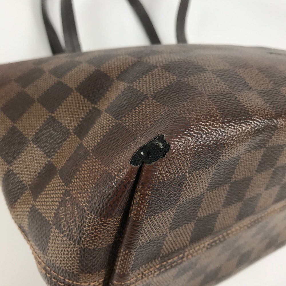 LOUIS VUITTON N41012 ダミエ イエナPM トートバッグ カバン 肩掛け ショルダーバッグ ダミエキャンバス レディース エベヌ ブラウン