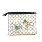 LOUIS VUITTON M66649 モノグラムサバンナ チャップマンブラザーズ ポシェット・ヴォワヤージュ GM ポーチ カバン セカンドバッグ クラッチバッグ レザー ユニセックス ネイビー