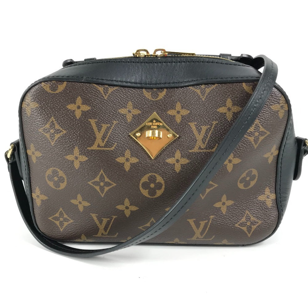 LOUIS VUITTON M43555 モノグラム サントンジュ カバン 斜め掛け ポシェット ショルダーバッグ モノグラムキャンバス レディース ノワール ブラック