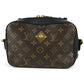 LOUIS VUITTON M43555 モノグラム サントンジュ カバン 斜め掛け ポシェット ショルダーバッグ モノグラムキャンバス レディース ノワール ブラック